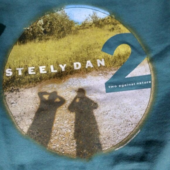 Vintage Steely Dan Two Against Nature Tour T-Shirt - Picture 1 of 9